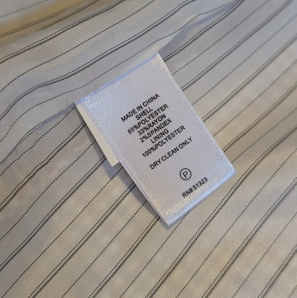 1. STATE Long Double Breasted Blazer in Dusty Blue | Size 8 - Picture 8 of 9